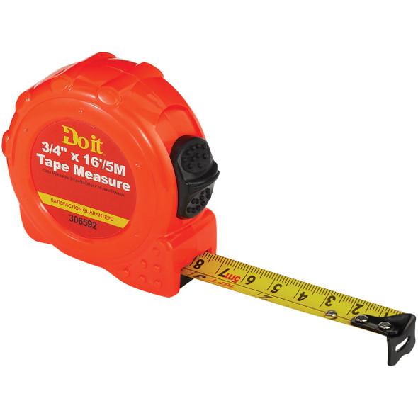 Do it 5m/16 Ft. Metric/SAE Power Tape Measure 306592
