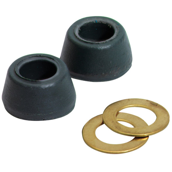 Do it Best 3/4 In. Black Cone Faucet Washer DIB810-33 Do it Best 3/4 In. Black Cone Faucet Washer DIB810-33