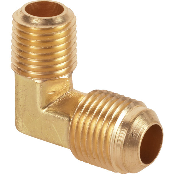 Do it 3/8 In. x 1/4 In. MIP 90 Deg. Flare Brass Elbow (1/4 Bend) 458935