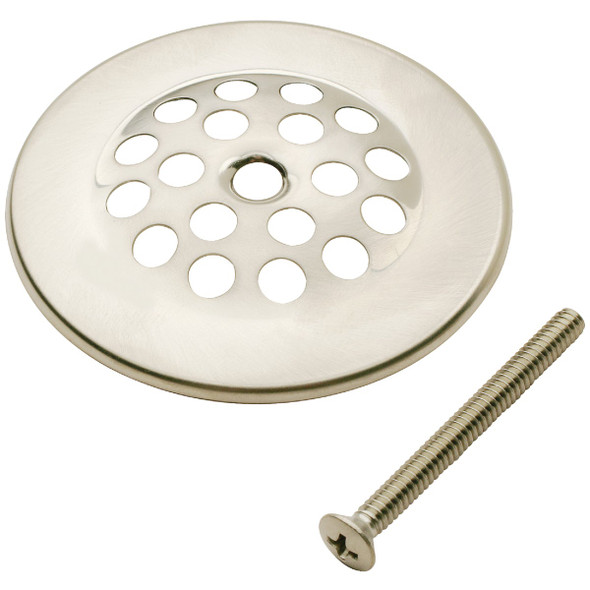 Do it Best 2 In. Dome Cover Tub Drain Strainer with Brushed Nickel Finish Do it Best 2 In. Dome Cover Tub Drain Strainer with Brushed Nickel Finish