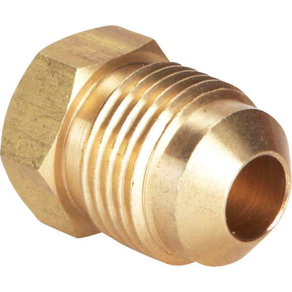 Do it 3/8 In. Brass Low Lead Flare Plug 459024