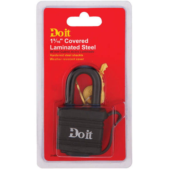Do it 1-9/16 In. Covered Laminated Keyed Padlock