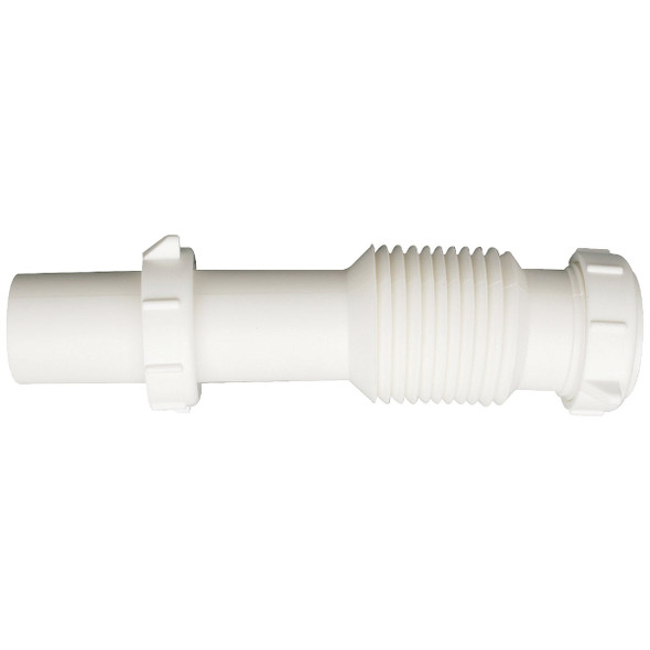 Do it Best 1-1/2 In. x 9 In. White Plastic Tailpiece DIB812-7
