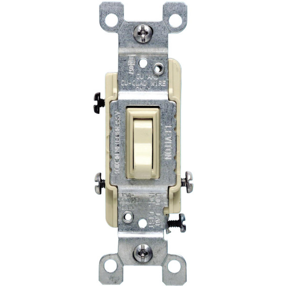 Do it Ivory 15A Grounding Quiet 3-Way Switch C21-01453-02I