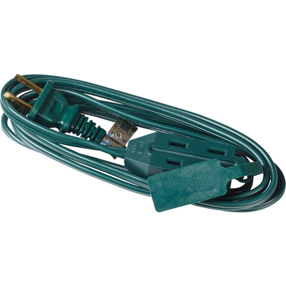 Master Electrician 6 Ft. 16-2 Green Cube Tap Extension Cord 09451ME 558729