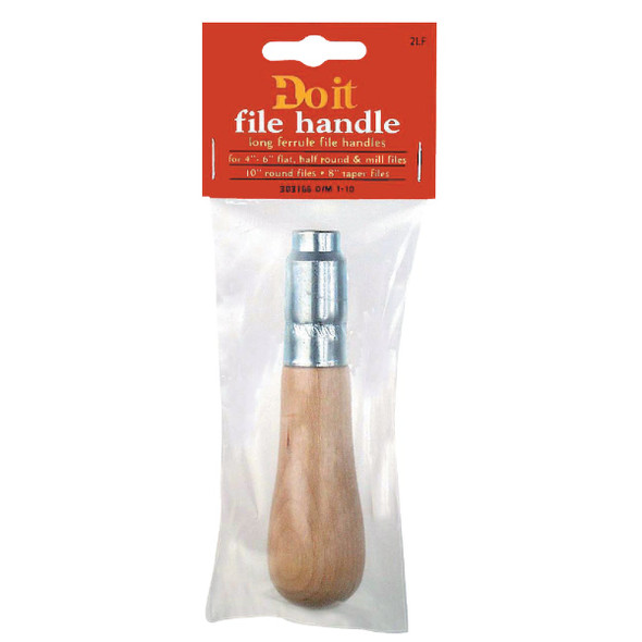 Do it Long Ferrule 4-1/2 In. L Wood File Handle for 6 to 8 In. File 303166