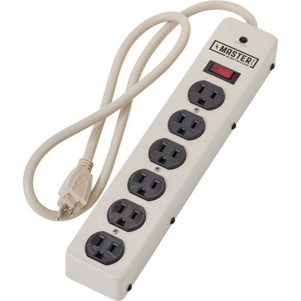 Master Electrician 6-Outlet Surge Strip LTS-6ES 500283