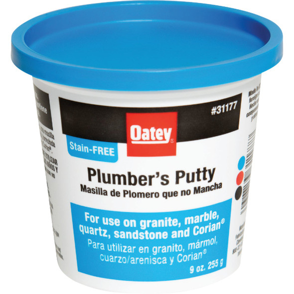 Oatey 9 Oz. Stain-Free Plumber's Putty 31177