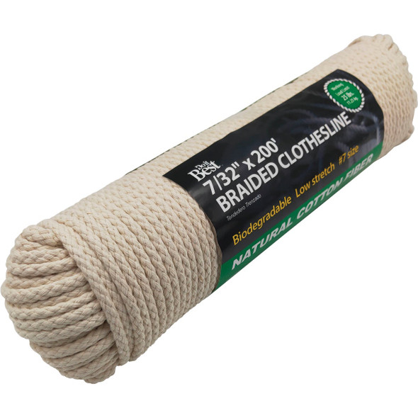 Do it Best 200 Ft. 7/32 In. Braided Clothesline Do it Best 200 Ft. 7/32 In. Braided Clothesline