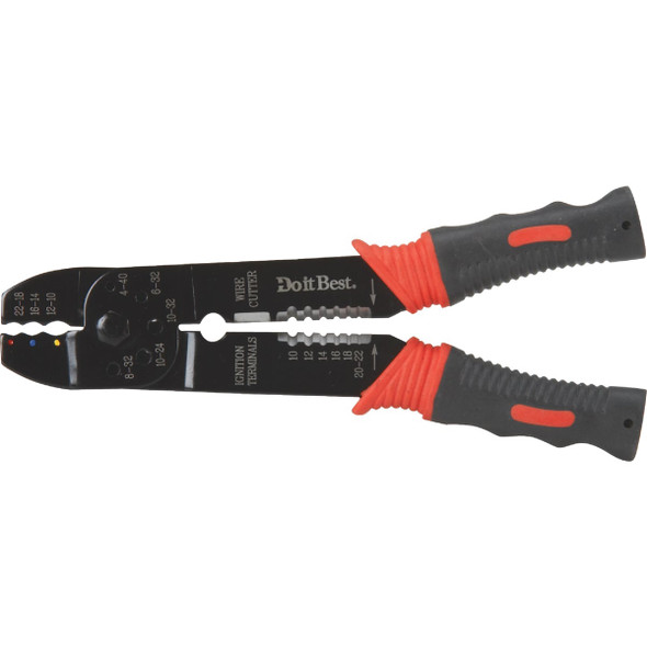 Do it Best 8 In. Solid/Stranded Wire Stripper and Crimper 509833