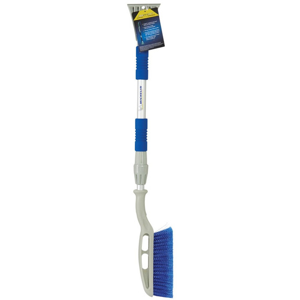 Michelin 45 In. Steel Heavy-Duty Telescopic Snowbrush with Ice Scraper 19197 579065