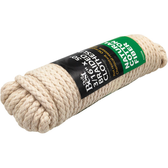 Do it Best 50 Ft. #6 Braided Clothesline