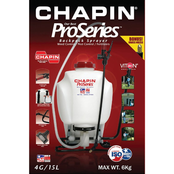 Chapin ProSeries 4 Gal. Backpack Sprayer 61800 745697