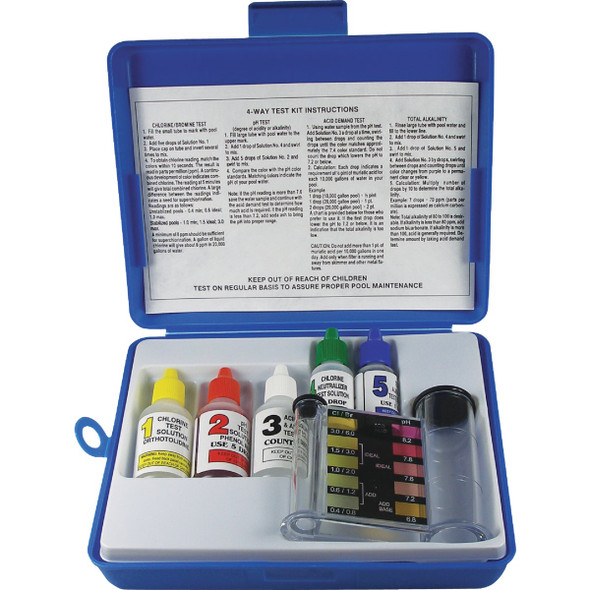 JED Pool 4-Way Test Kit 00-486