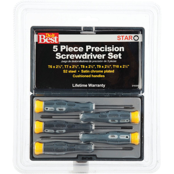 Do it Best Precision Star Screwdriver Set (5-Piece) Do it Best Precision Star Screwdriver Set (5-Piece)