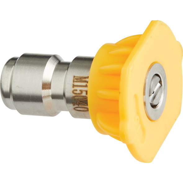 Forney 4.0mm 15 Degree Yellow Pressure Washer Spray Tip 75152