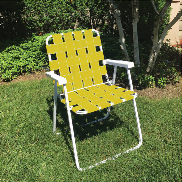 Frost King Yellow 39 Ft. L. Outdoor Chair Webbing PW39Y 827298