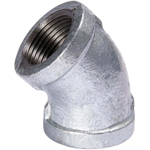 Southland 1-1/2 In. 45 Deg. Galvanized Elbow (1/8 Bend) 510-207HN