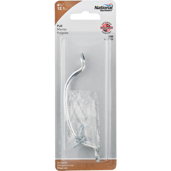 National Hardware 4-3-4 In. Zinc Door Pull N117-713 229247
