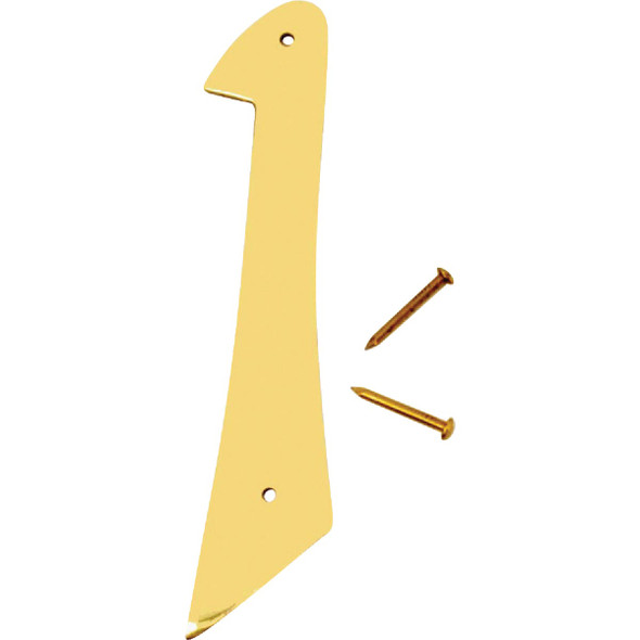 Hy-Ko 4 In. Polished Brass House Number One BR-40/1