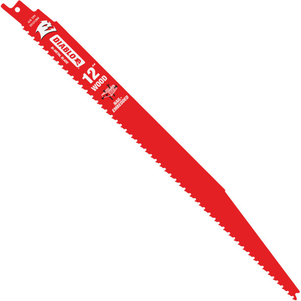 Diablo 5pk 12" 4/6t Recip Blade DS1212BW5