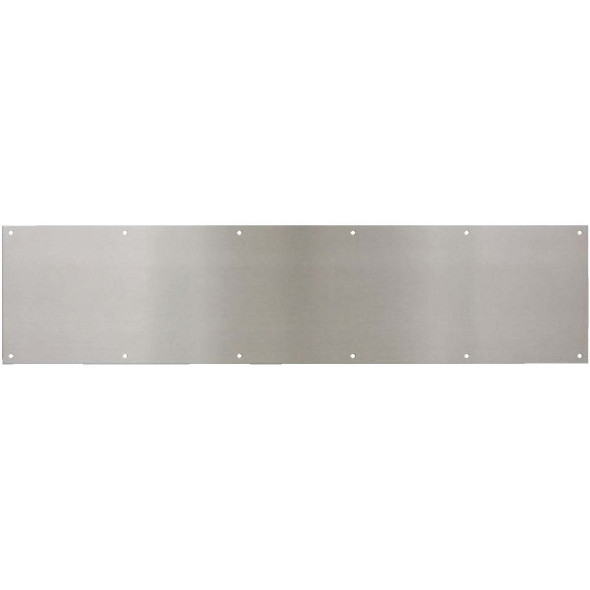 National Hardware 8 In. x 34 In. Satin Nickel Aluminum Kickplate N270-316