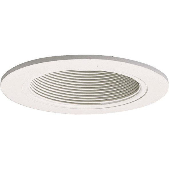 Halo 4 In. White Trim w/White Baffle Recessed Fixture Trim 993W