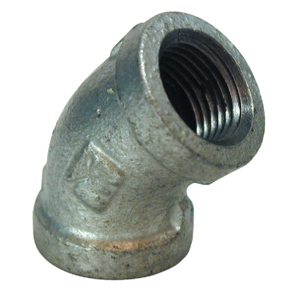Southland 1/8 In. FIP 45 Deg. Galvanized Elbow (1/8 Bend) 510-200HC
