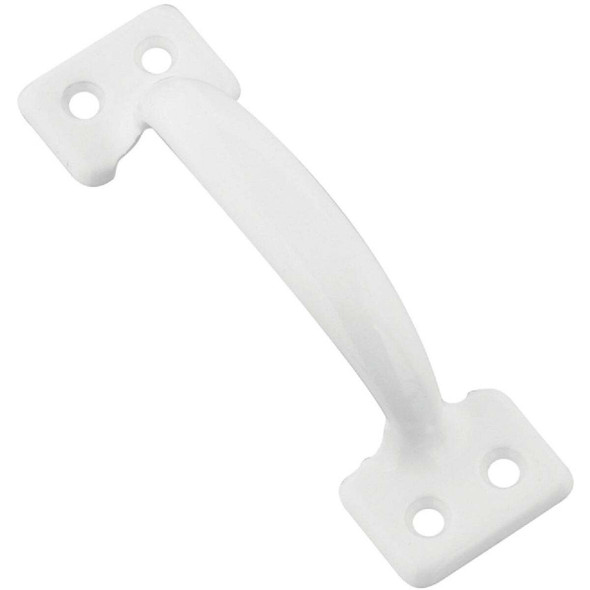 National Hardware 4 In. White Window Sash Lift N248-484