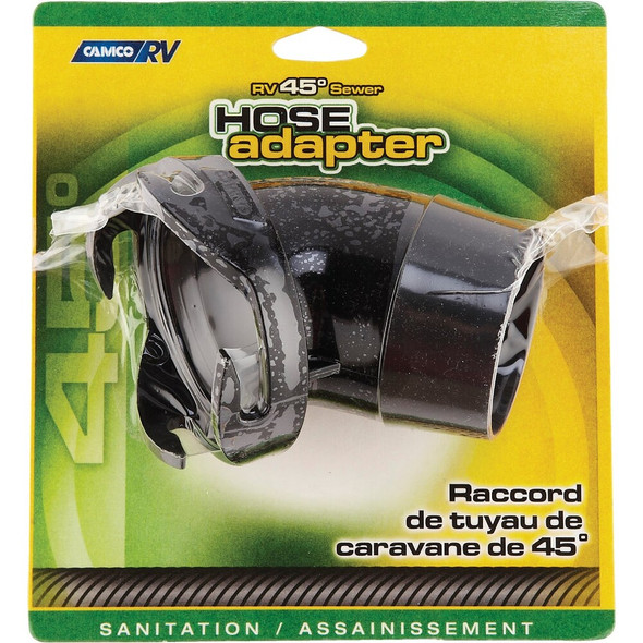 Camco 45D RV Sewer Hose Adapter 39403 586978