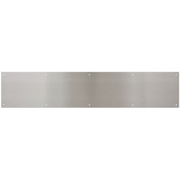 National Hardware 6 In. x 30 In. Satin Nickel Aluminum Kickplate N270-314
