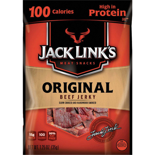 Jack Link's 1.25 Oz. Original Beef Jerky 108418 Pack of 10