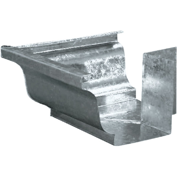 Amerimax 5 In. Galvanized Mitre Gutter Outside Corner 29202