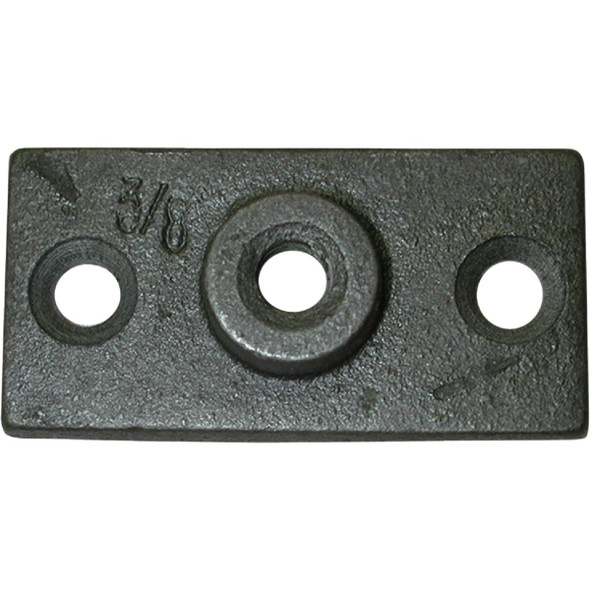 B&K 3/8 In. Galvanized Steel Top Plate G80-038HC Pack of 20