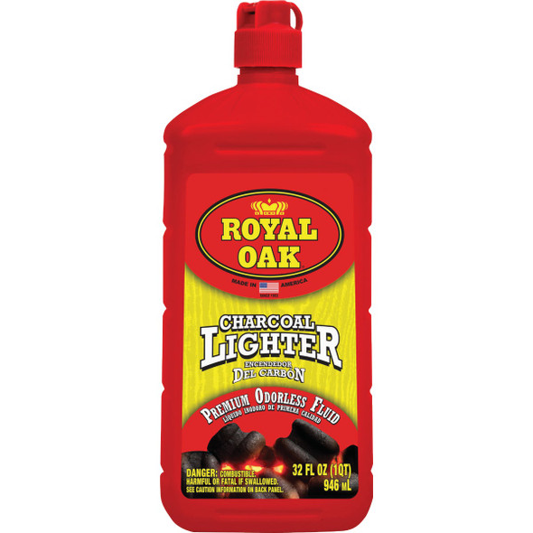 Royal Oak 32 Oz. Liquid Charcoal Lighter Fluid 200-294-065 Royal Oak 32 Oz. Liquid Charcoal Lighter Fluid 200-294-065