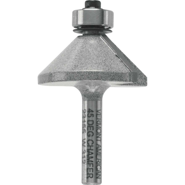 Vermont American Carbide 1-3/8 In. Chamfer Bit 23155