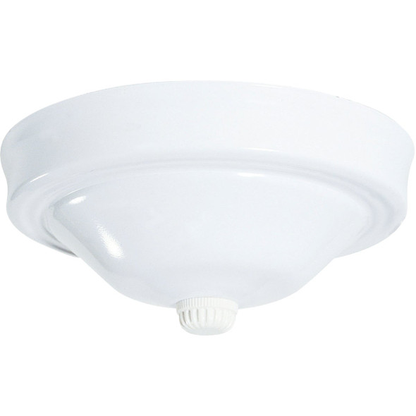 Westinghouse 5-1/8 In. White Blank Ceiling Canopy Kit 70045