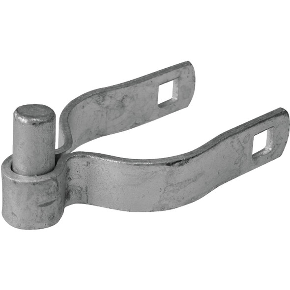 Midwest Air Tech 2-3/8 in. x 5/8 in. Steel Chain Link Gate Hinge Clamp 328530C Midwest Air Tech 2-3/8 in. x 5/8 in. Steel Chain Link Gate Hinge Clamp 328530C