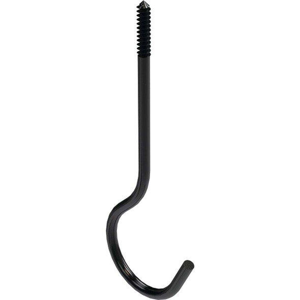 National Hardware 6 In. Black Ceiling Hook N275-198