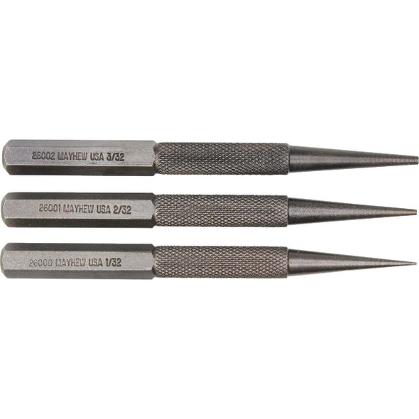 Mayhew Tools Assorted Nail Set (3-Piece) 47504