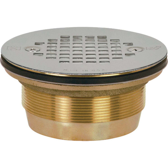 Sioux Chief 2" Brass Shower Drain 827-2B
