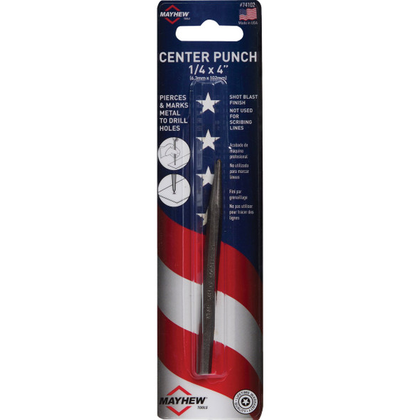 Mayhew Tools 1-4 In. Center Punch 74102 341568