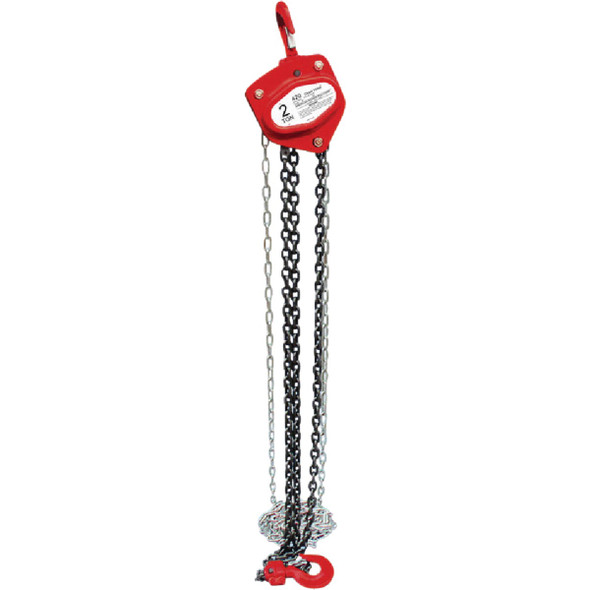 American Power Pull 4000 Lb. 10 Ft. Lift Chain Block Hoist 420