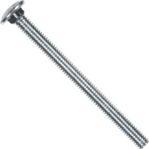 Hillman 1/4 In. x 1-1/2 In. Grade 2 Zinc Carriage Bolt (100-Count) 240018