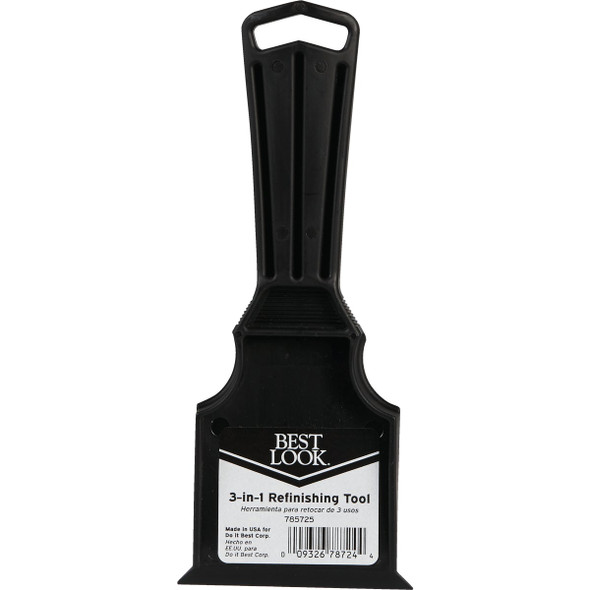 Best Look 3-In-1 Refinishing Scraper Tool