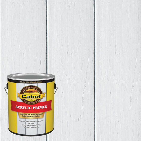 Cabot Acrylic Primer, White, 1 Gal. 140.0008022.007