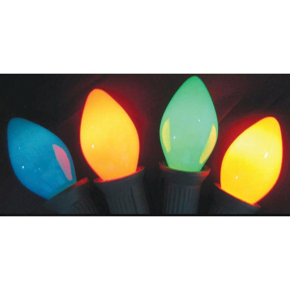 Home Impressions Ceramic Multi 25-Bulb C7 Incandescent Light Set 905402 905402