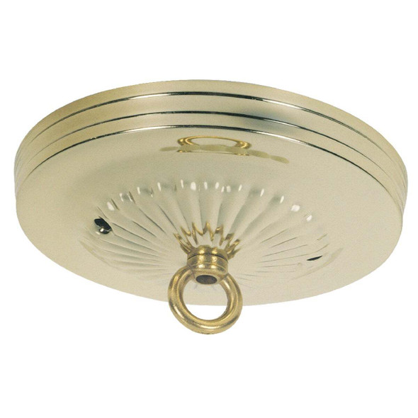 Westinghouse 5-1/8 In. Brass Canopy Kit 70052