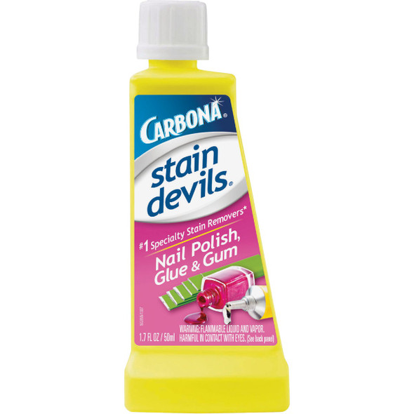 Carbona Stain Devils 1.7 Oz. Formula 1 Nail Polish, Glue, & Gum Stain Remover Carbona Stain Devils 1.7 Oz. Formula 1 Nail Polish, Glue, & Gum Stain Remover