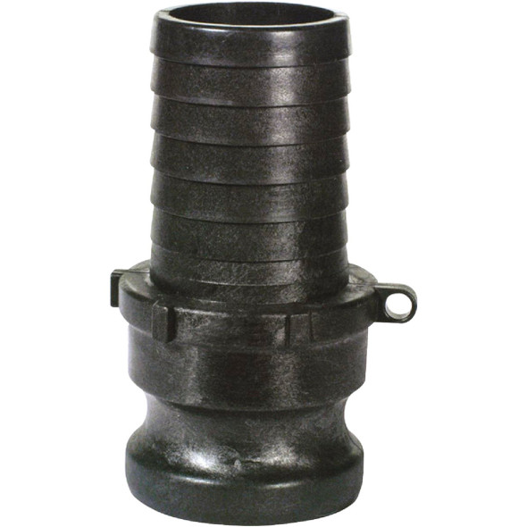 Apache 2 In. Part E Male Cam and Groove Polypropylene Adapter 49012380